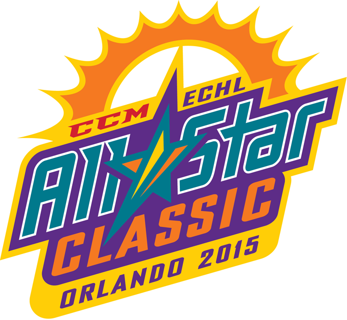 ECHL All-Star Game 2015 primary logo iron on transfers for clothing